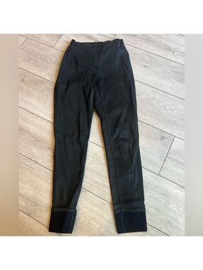 Rag & Bone Black denim jogger style metallic fleck Trousers size small